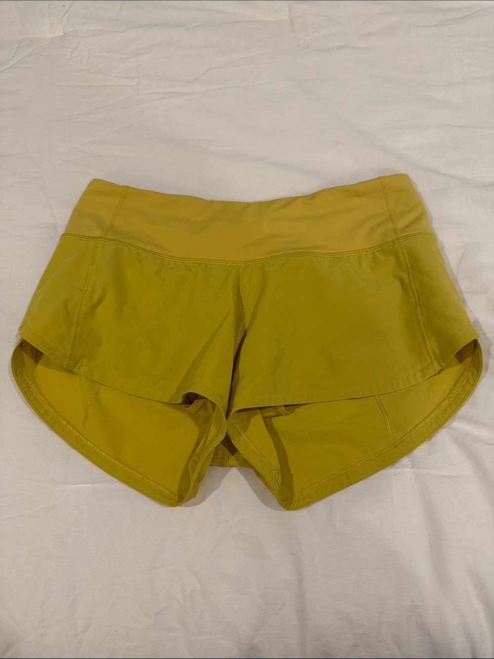 lululemon athletica Women's Athletic Shorts in size 2 Yellow